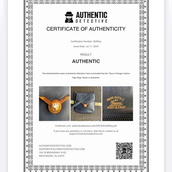 (11) GUCCI 70s Tiger - Picture 3 of 13